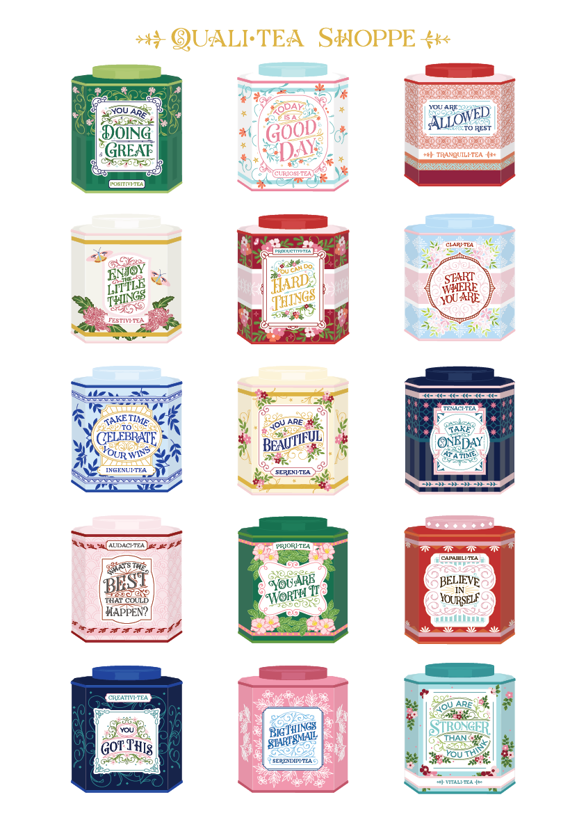 Tea Towel - Quali-tea Shoppe