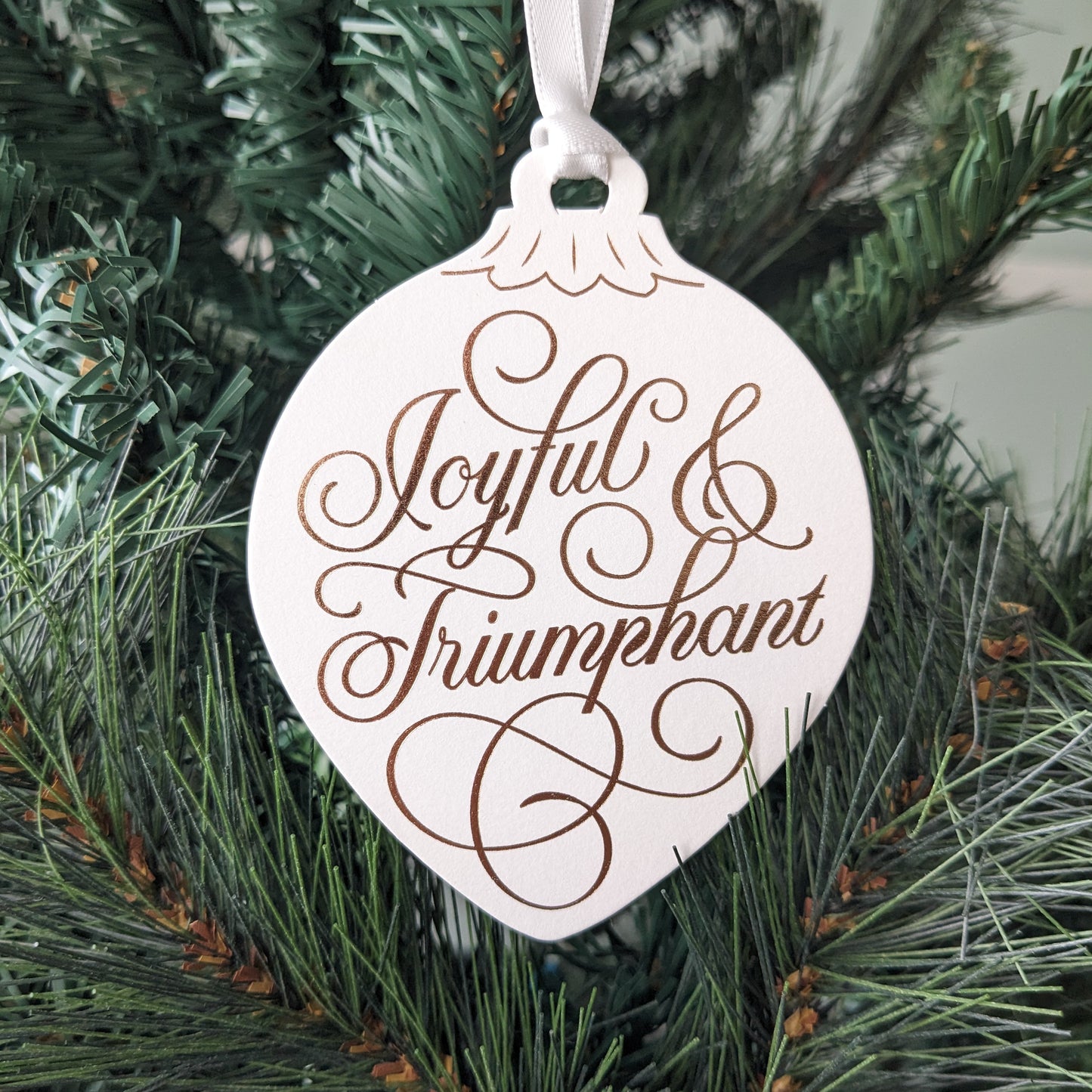 Christmas Ornaments - Script