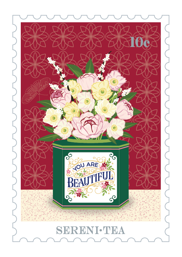 Tea Towel - Sereni-tea