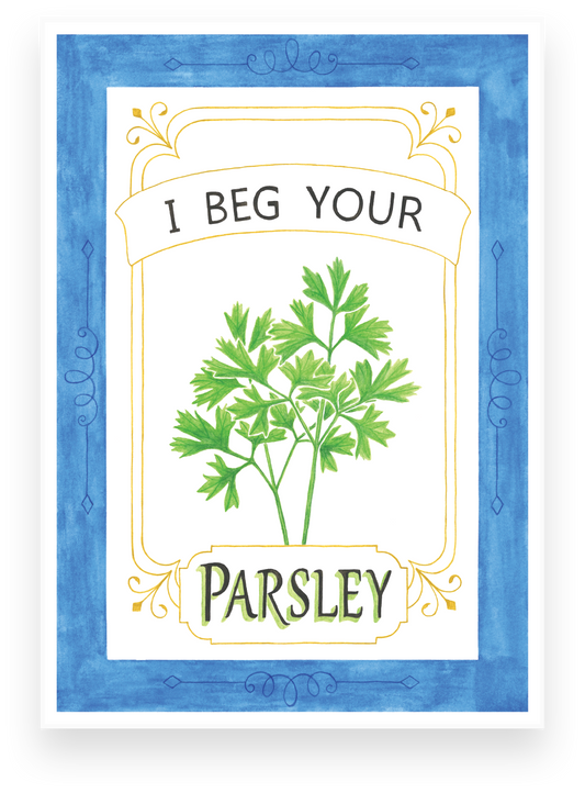 Seed Puns - Parsley