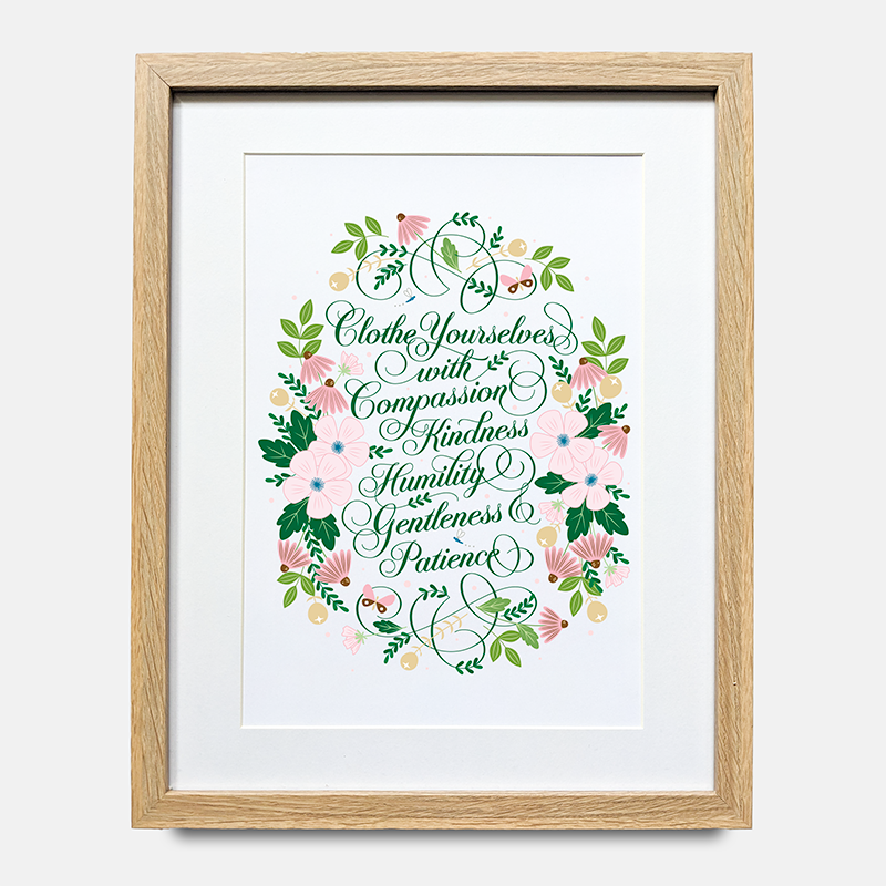 Print - Clothe Yourselves with Compassion