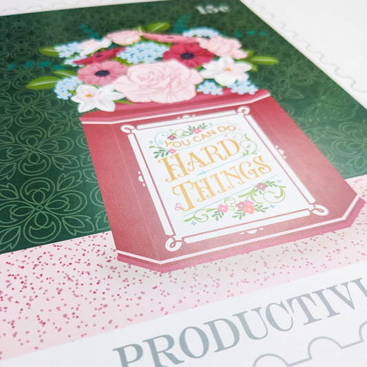 Stamp Print - Productivi-tea