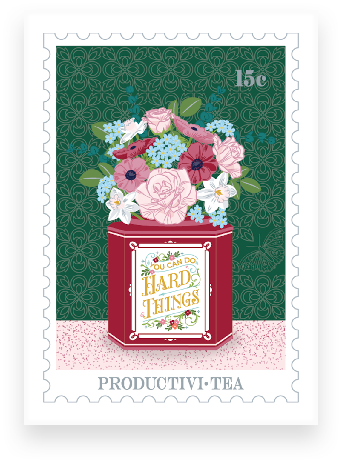 Stamp Print - Productivi-tea