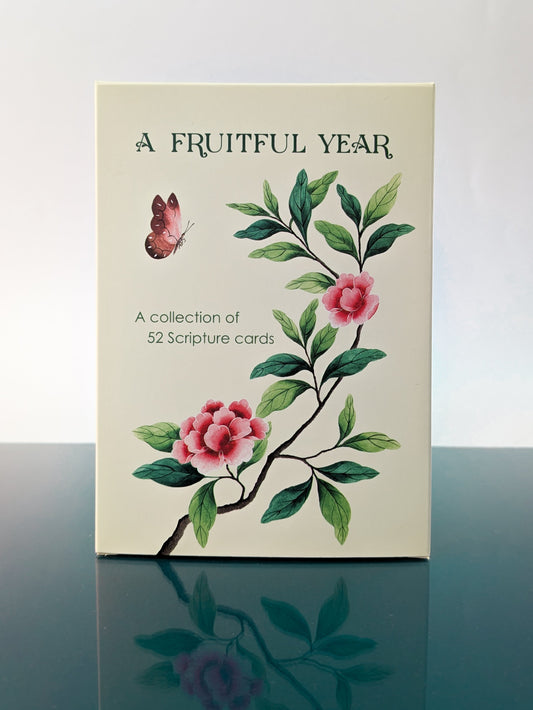 A Fruitful Year - 52 scripture cards