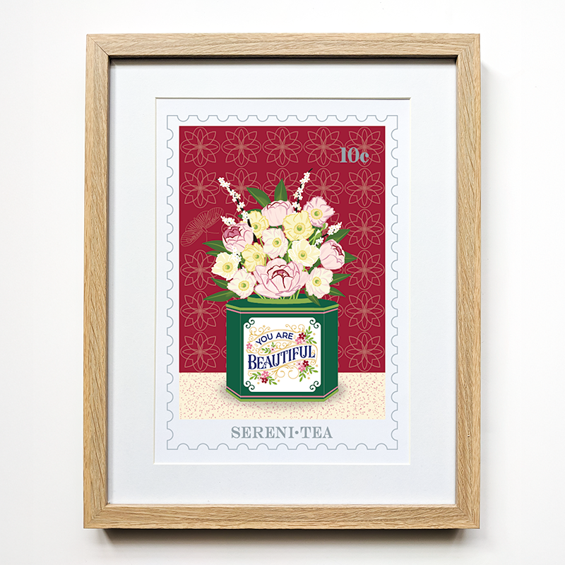 Stamp Print - Sereni-tea