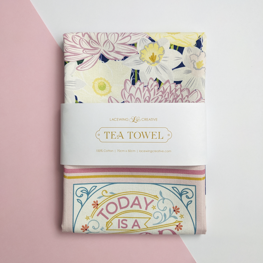 Tea Towel - Curiosi-tea