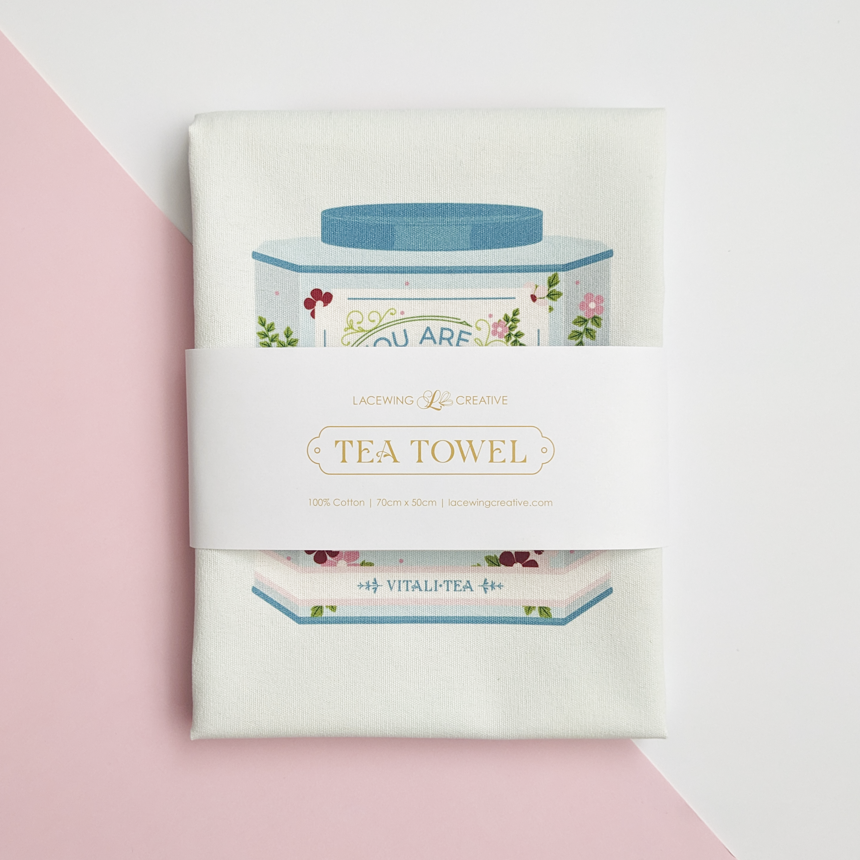Tea Towel - Quali-tea Shoppe