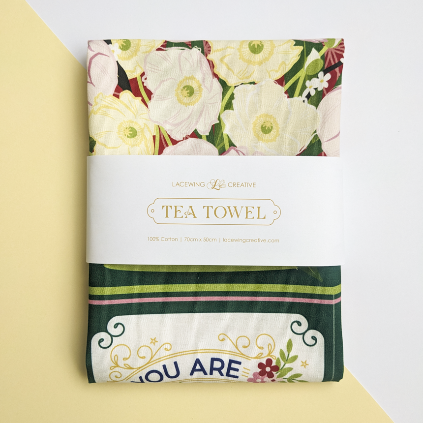 Tea Towel - Sereni-tea