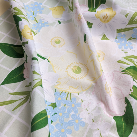 Tea Towel - Poppy Florals