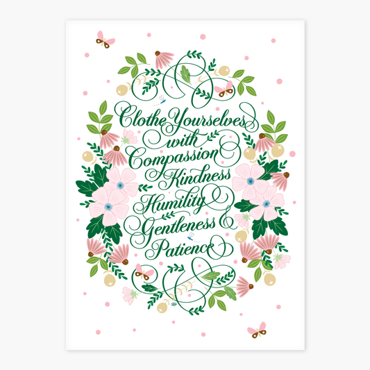 Tea Towel - Colossians 3:12