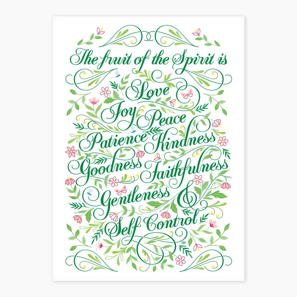 Tea Towel - Fruit of the Spirit