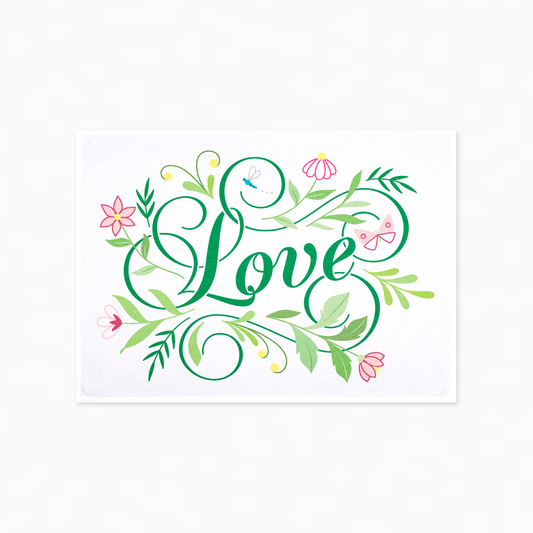 Tea Towel - Love