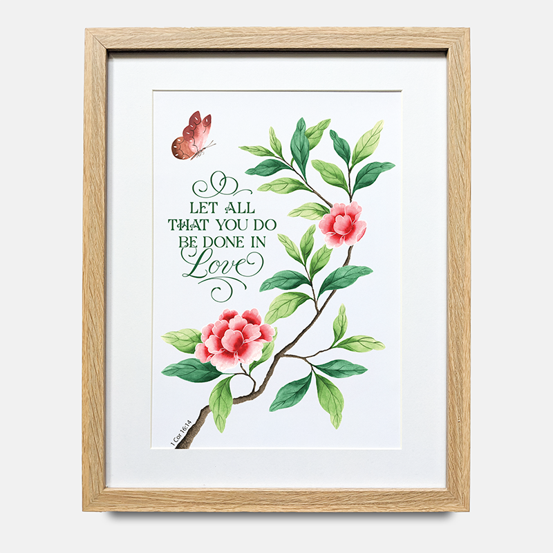 Print - Let all that you do...