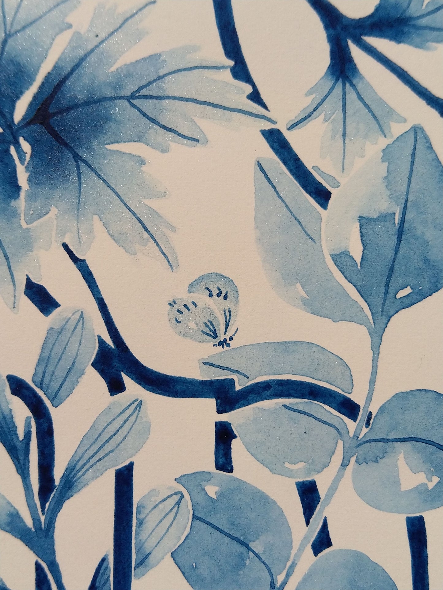 Empathy. A study in Antwerp blue