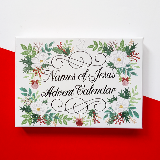 The best Christian advent calendar - the Names of Jesus Advent Calendar
