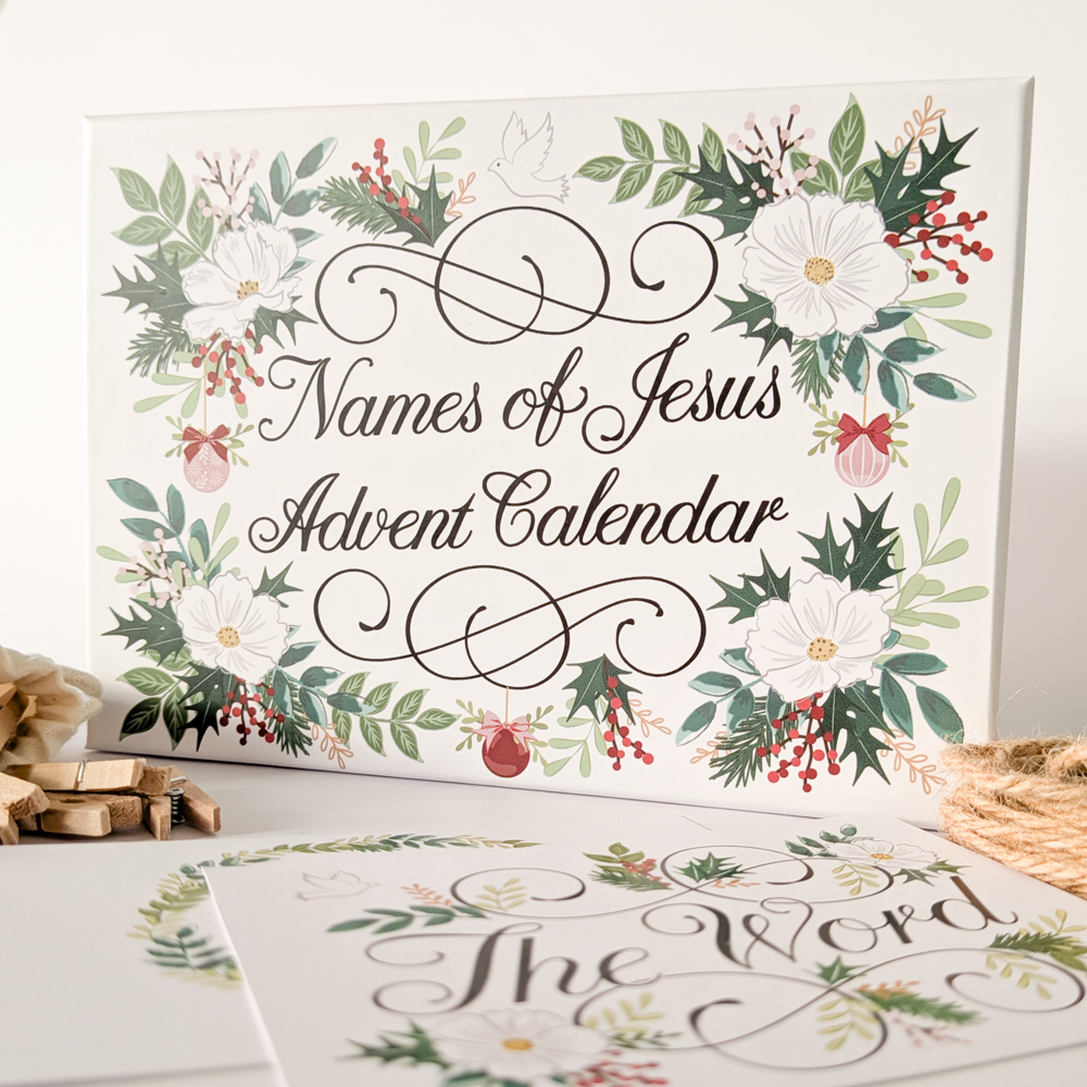 Pre-order: 2026 Names of Jesus Advent Calendar