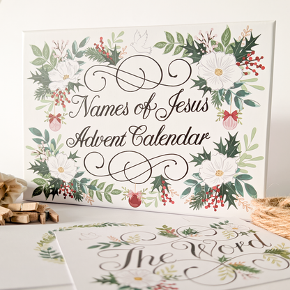 Pre-order: 2026 Names of Jesus Advent Calendar