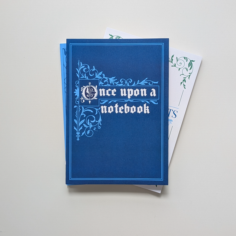 Notebook Set | The Blue Storyteller