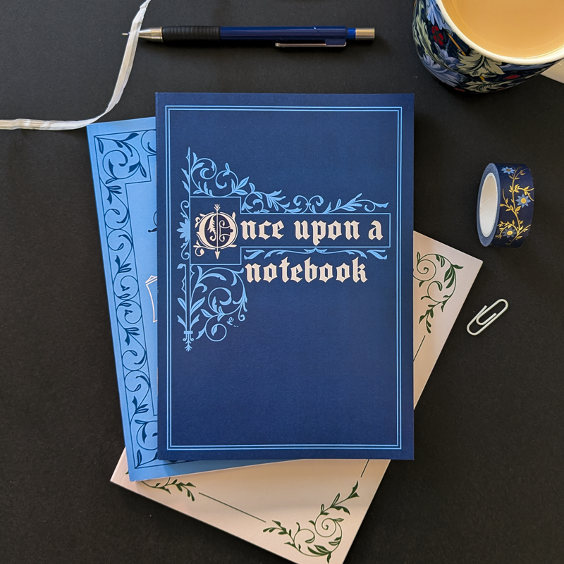 Notebook Set | The Blue Storyteller