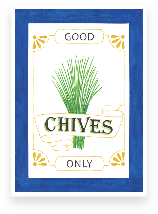 Seed Puns - Chives