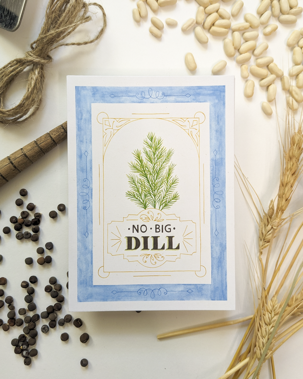 12 Seed Pun Postcards