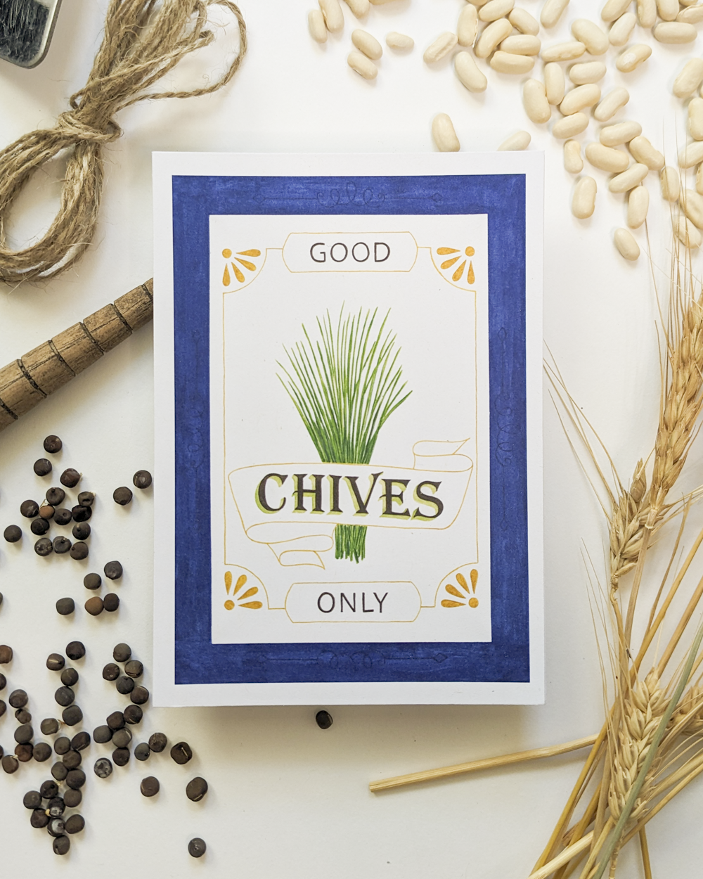 12 Seed Pun Postcards