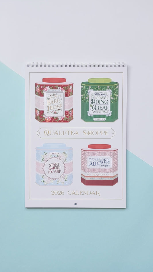 2026 Calendar - Quali-tea Shoppe