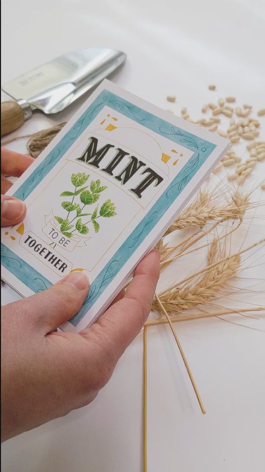 12 Seed Pun Postcards