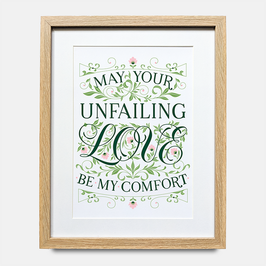 Print - May your unfailing love