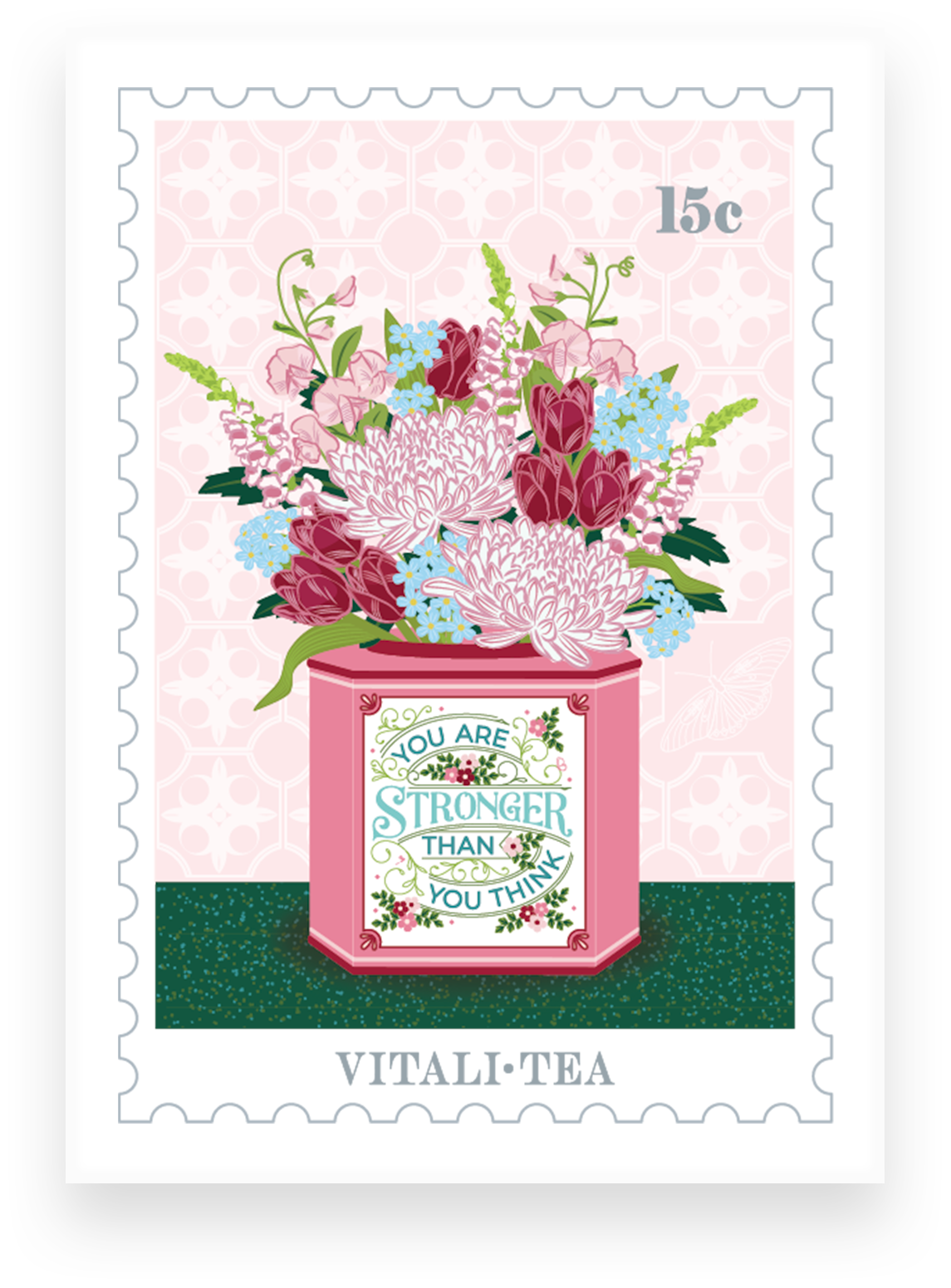 Stamp Print - Vitali-tea