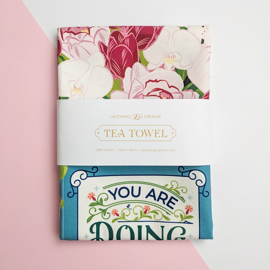 Tea Towel - Positivi-tea