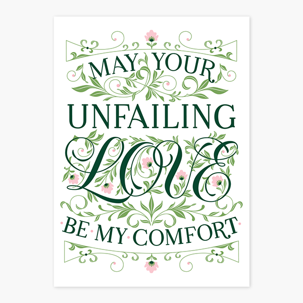 Pre-order: Tea Towel - Unfailing Love