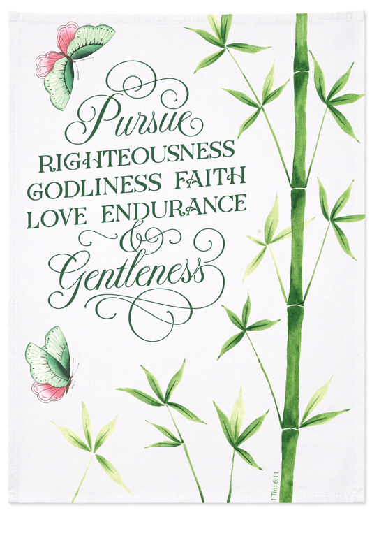 Pursue Righteousness - Tea Towel