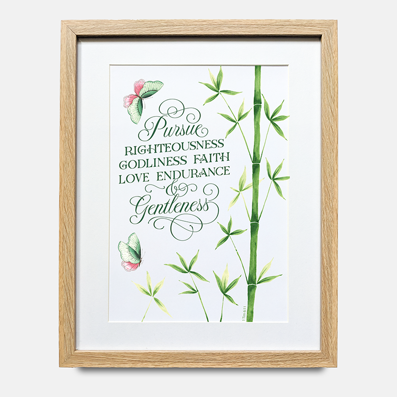 Print - Pursue righteousness