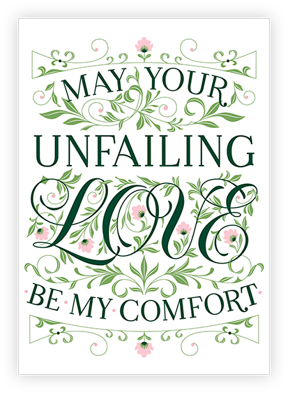 Print - May your unfailing love