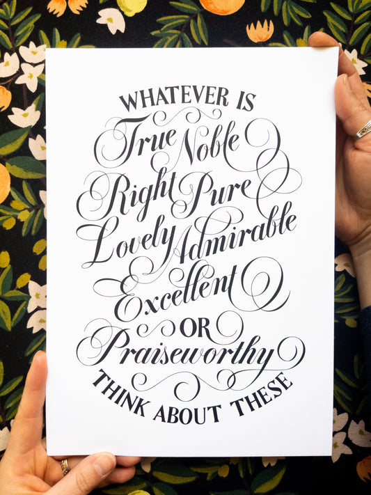 Whatever is True (Limited Print)